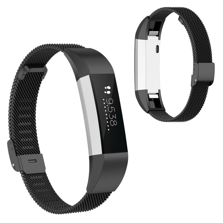 Rigtigt fint Fitbit Alta Metal Rem - Sort#serie_1