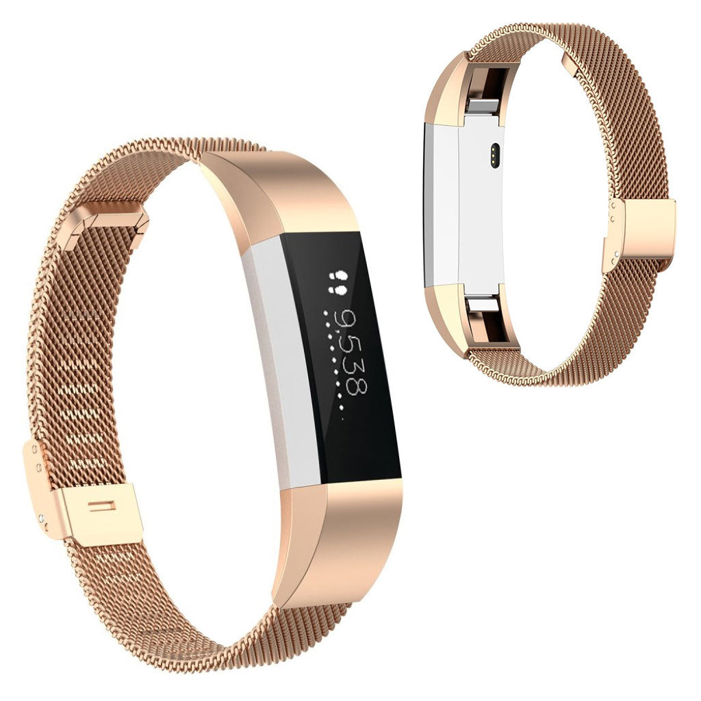 Rigtigt fint Fitbit Alta Metal Rem - Pink#serie_2