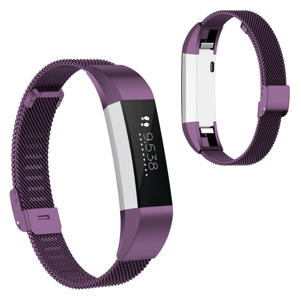 Rigtigt fint Fitbit Alta Metal Rem - Lilla#serie_5