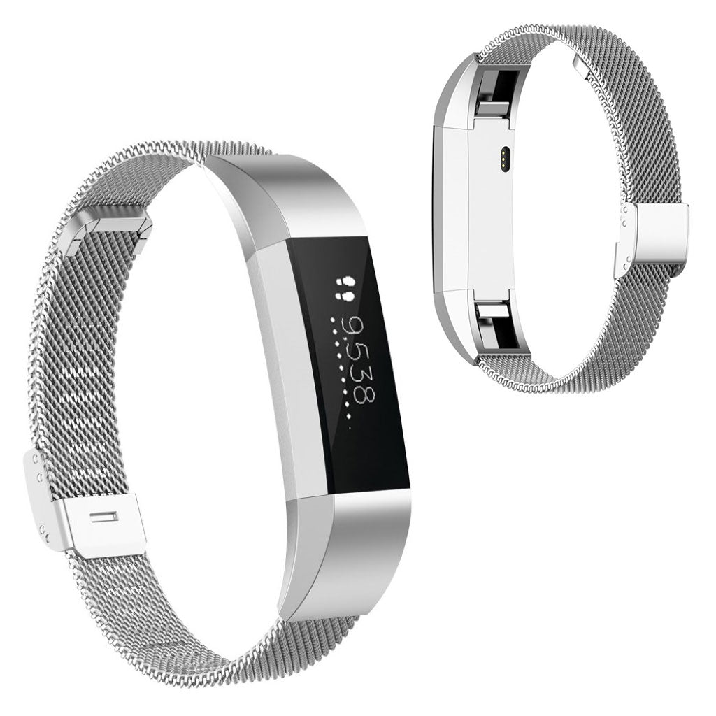 Rigtigt fint Fitbit Alta Metal Rem - Sølv#serie_7