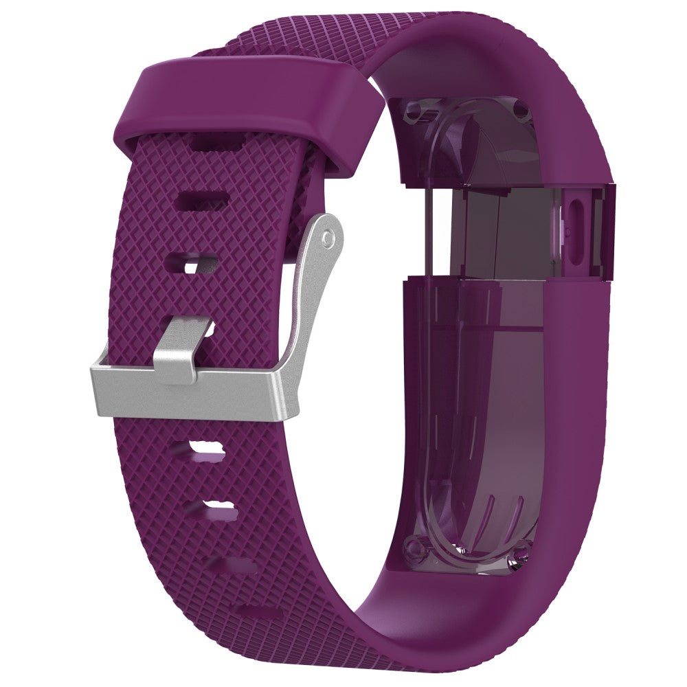 Supercool Fitbit Charge HR Silikone Rem - Størrelse: S - Lilla#serie_8