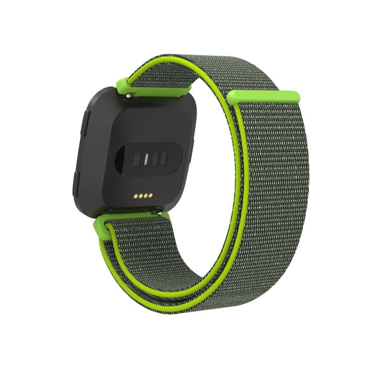 Super hårdfør Fitbit Versa Nylon Rem - Flerfarvet#serie_9