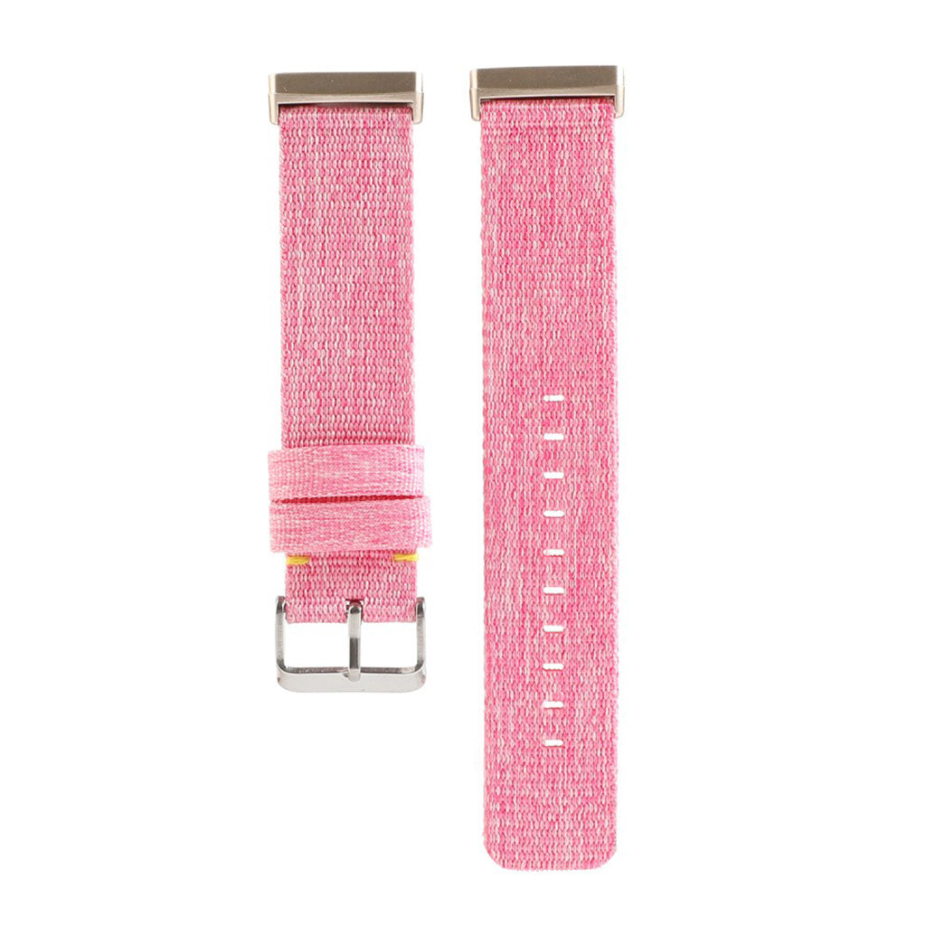 Vildt hårdfør Fitbit Versa 3 / Fitbit Sense Nylon Rem - Pink#serie_7