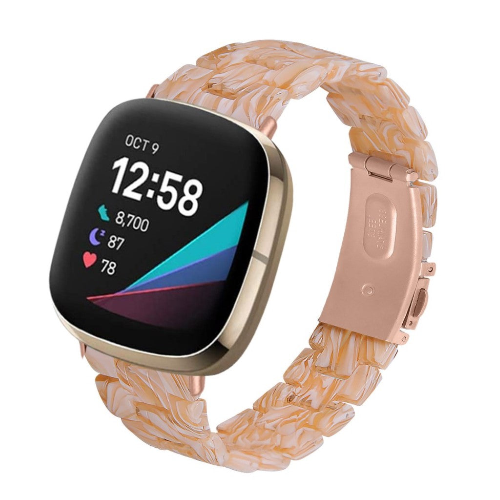 Vildt fint Fitbit Versa 3 / Fitbit Sense  Rem - Beige#serie_15