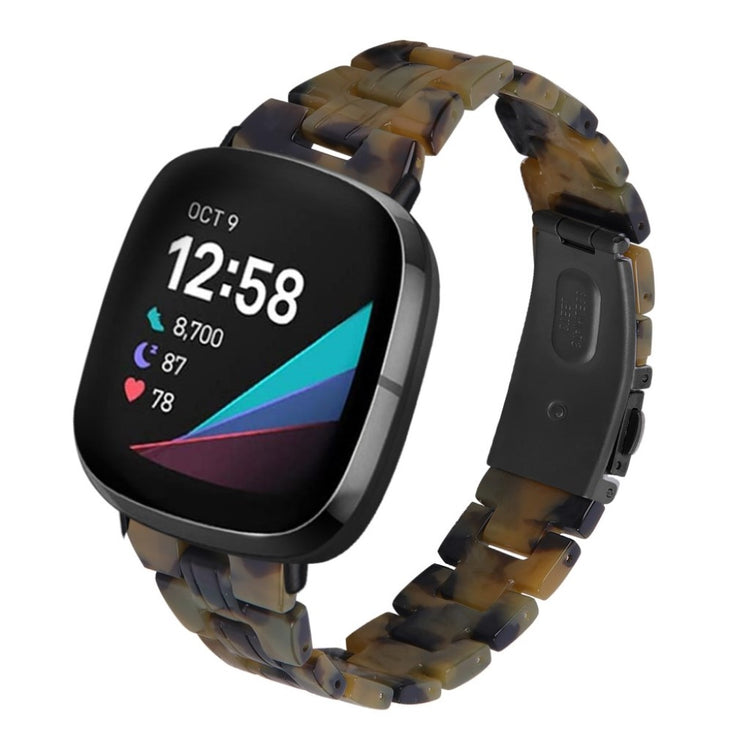 Vildt fint Fitbit Versa 3 / Fitbit Sense  Rem - Grøn#serie_18