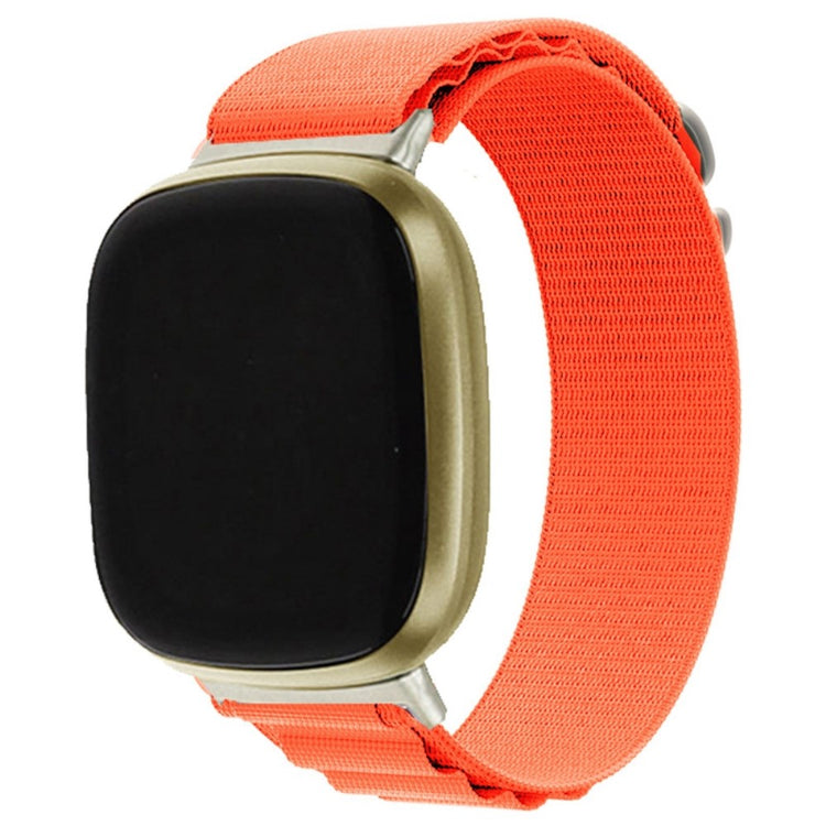 Mega sejt Fitbit Sense 2 / Fitbit Versa 4 Nylon Rem - Orange#serie_1