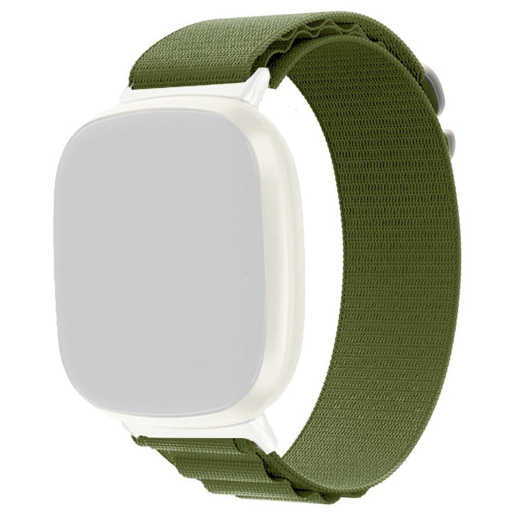 Mega sejt Fitbit Sense 2 / Fitbit Versa 4 Nylon Rem - Grøn#serie_3