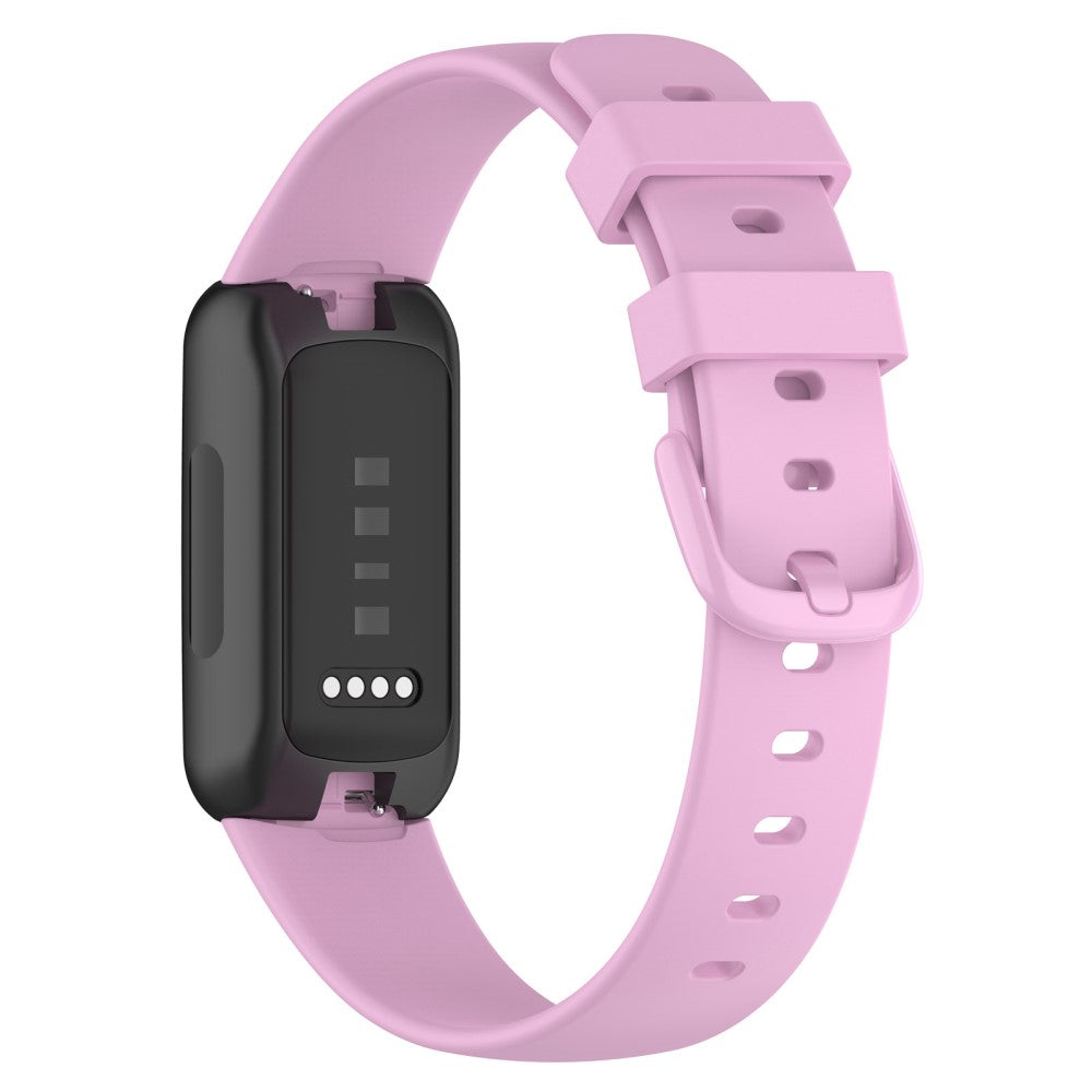 Mega elegant Fitbit Inspire 3 Silikone Rem - Størrelse: L - Lilla#serie_5