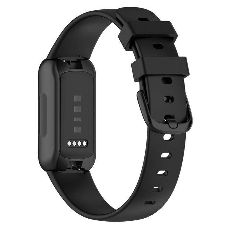 Alle tiders Fitbit Inspire 3 Silikone Rem - Sort#serie_2