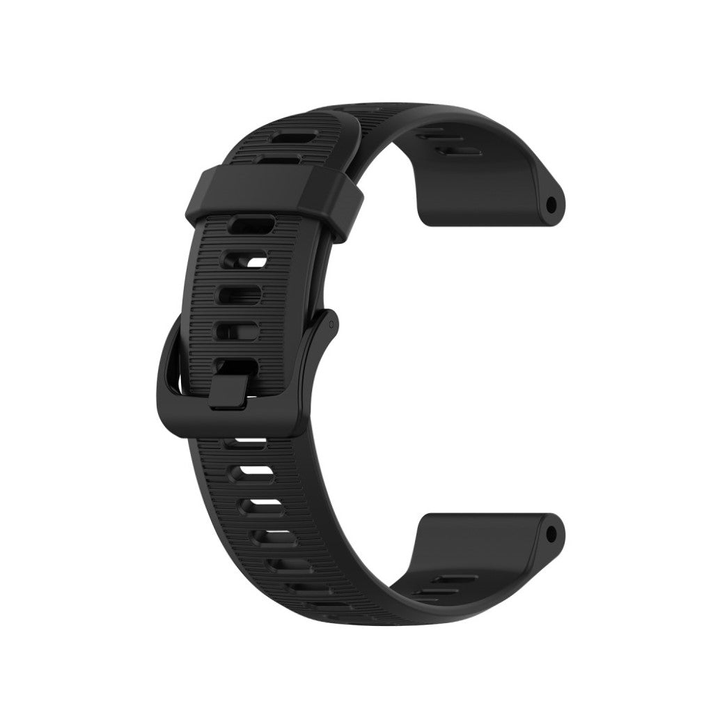 Fremragende Universal Garmin Silikone Rem - Sort#serie_1