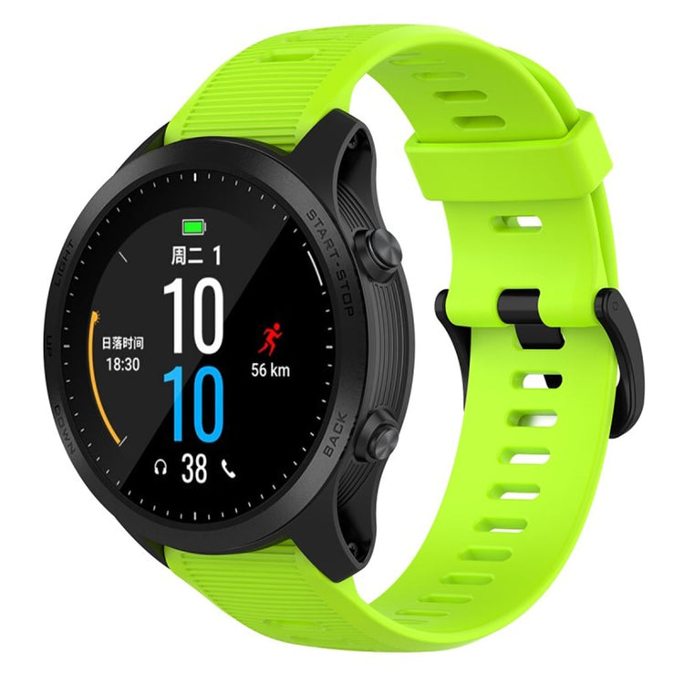 Fremragende Universal Garmin Silikone Rem - Grøn#serie_7