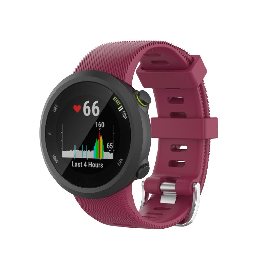  Garmin Forerunner 45 / Garmin Forerunner 45S Silikone Rem - Rød#serie_4