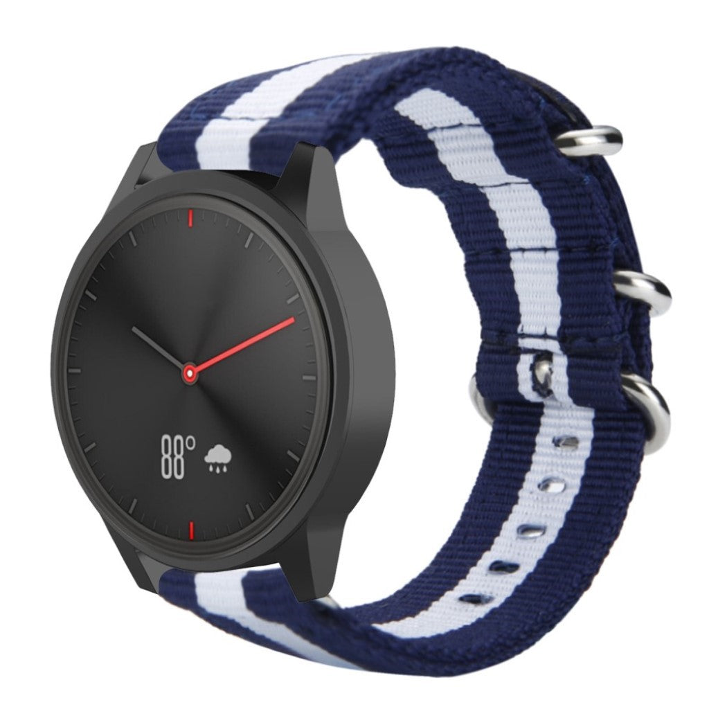 Helt vildt fed Universal Garmin Nylon Rem - Blå#serie_8