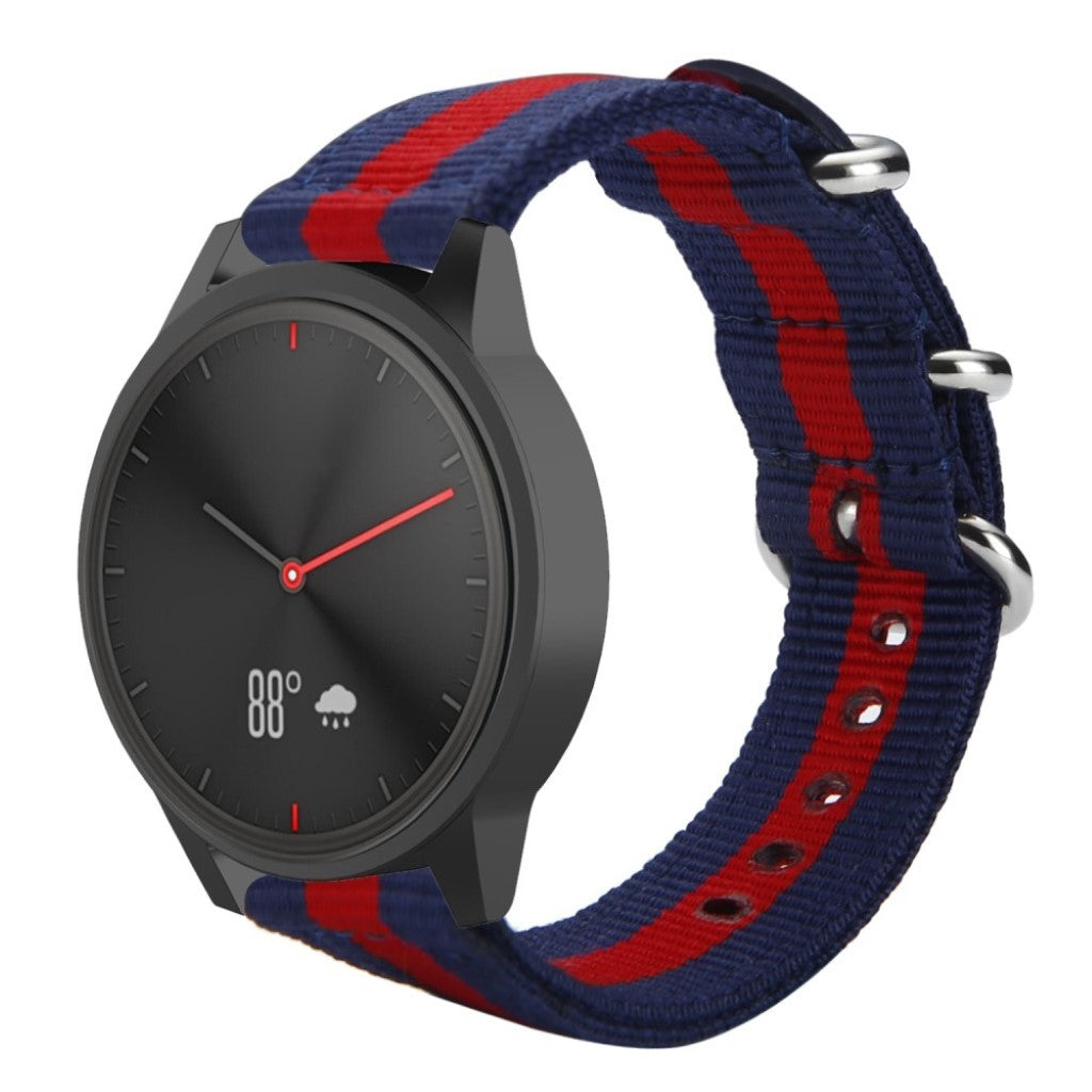 Helt vildt fed Universal Garmin Nylon Rem - Blå#serie_9