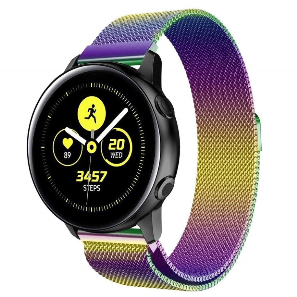  Garmin Vivoactive 3 Music / Garmin Vivomove HR Metal Rem - Flerfarvet#serie_1