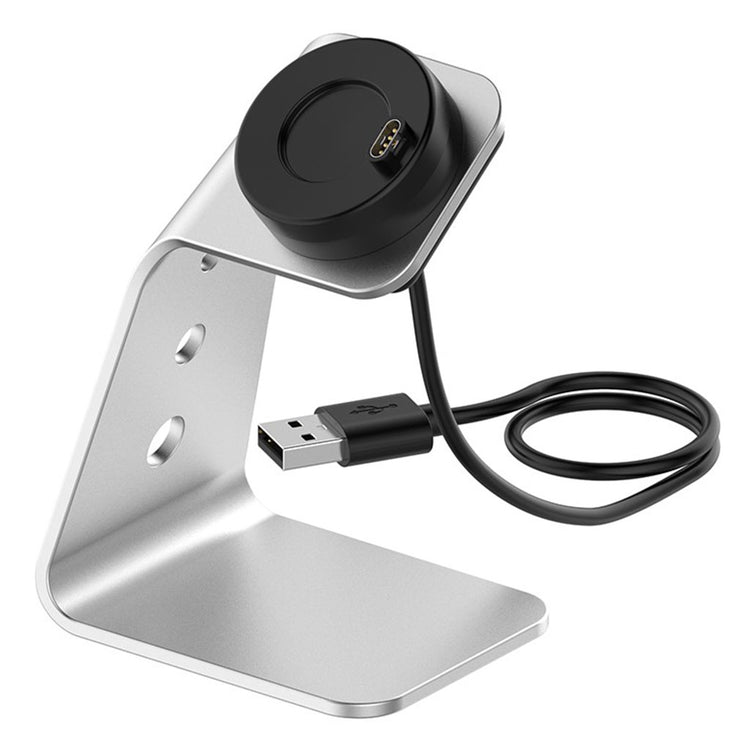 Metal Universal Garmin Ladestation - Sølv#serie_2