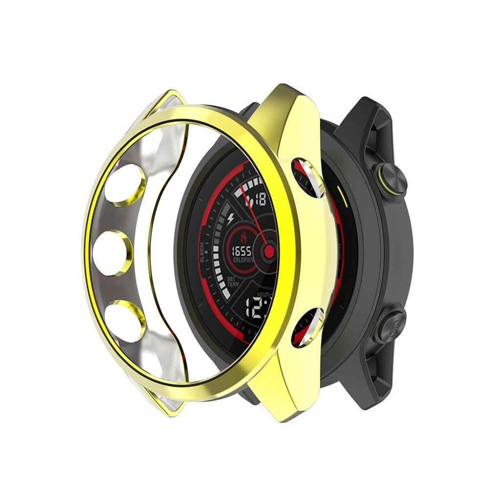 Garmin Forerunner 745 Stilfuld Silikone Bumper  - Guld#serie_4