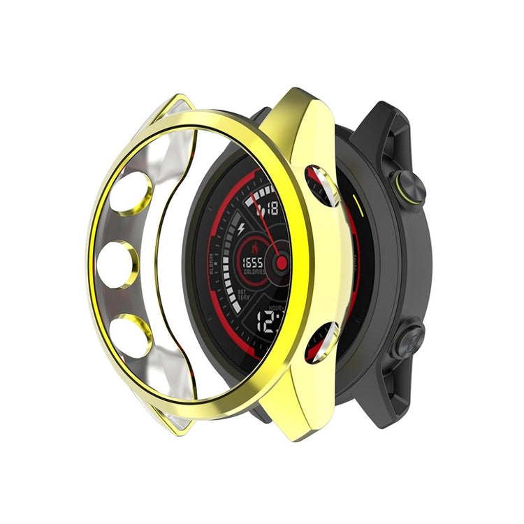 Garmin Forerunner 745 Stilfuld Silikone Bumper  - Guld#serie_4