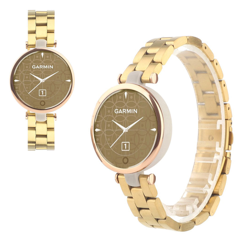 Kønt Garmin Lily Metal Rem - Guld#serie_2