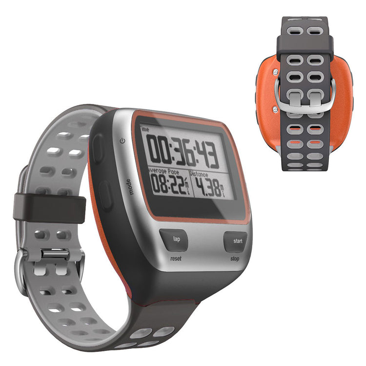 Nydelig Garmin Forerunner 310XT Silikone Rem - Sølv#serie_1