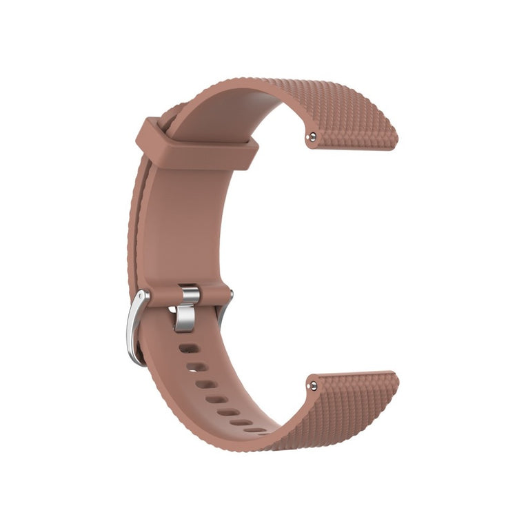 Meget cool Garmin Vivoactive 4 Silikone Rem - Brun#serie_10