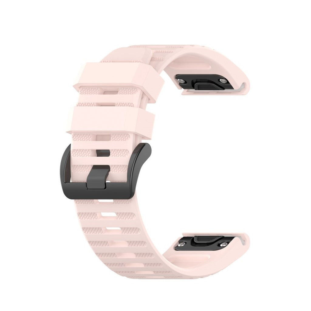 Helt vildt cool Garmin Fenix 6X Silikone Rem - Pink#serie_11