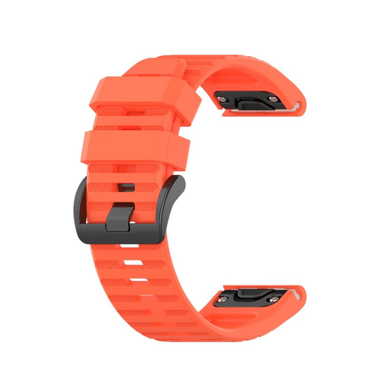 Helt vildt cool Garmin Fenix 6X Silikone Rem - Orange#serie_12