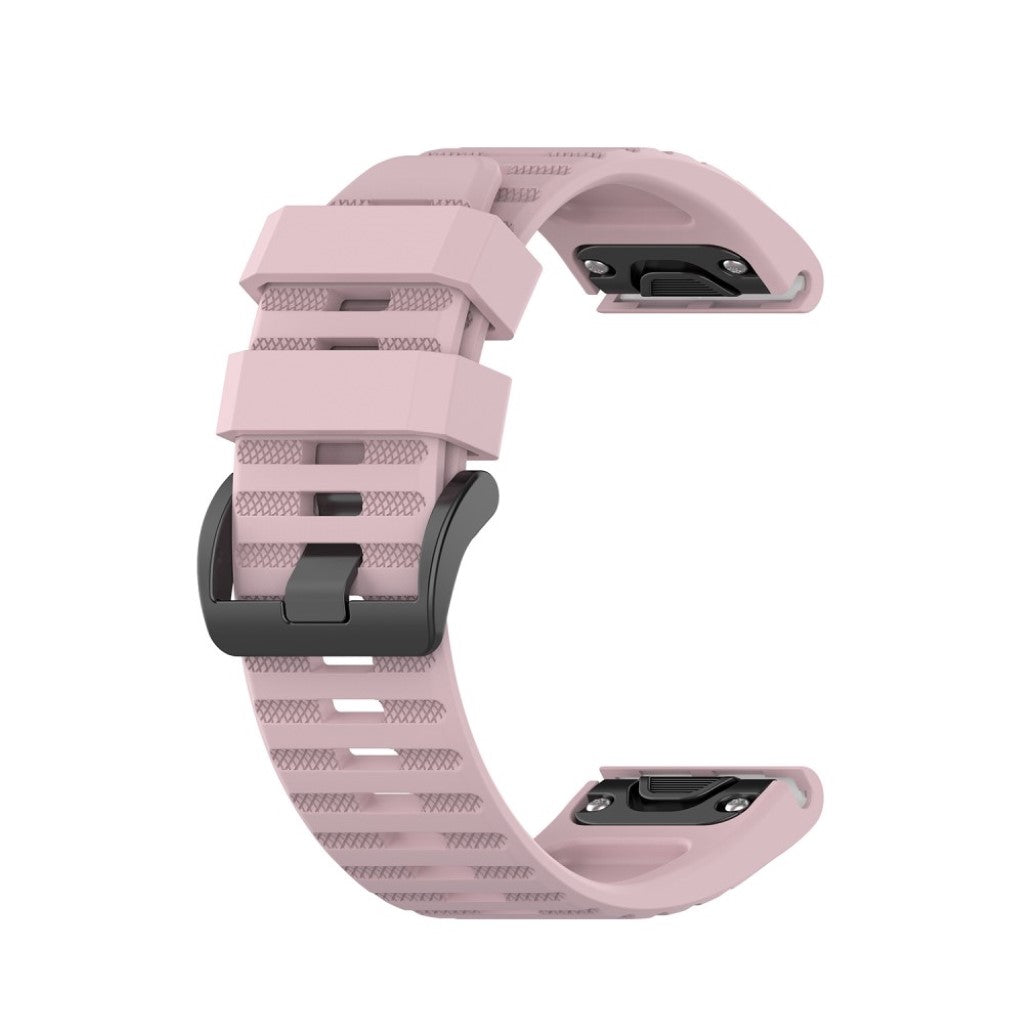 Helt vildt cool Garmin Fenix 6X Silikone Rem - Pink#serie_9