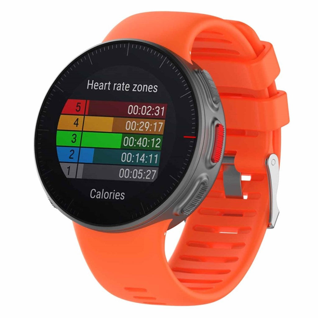 Helt vildt sejt Polar Vantage V Silikone Rem - Orange#serie_3