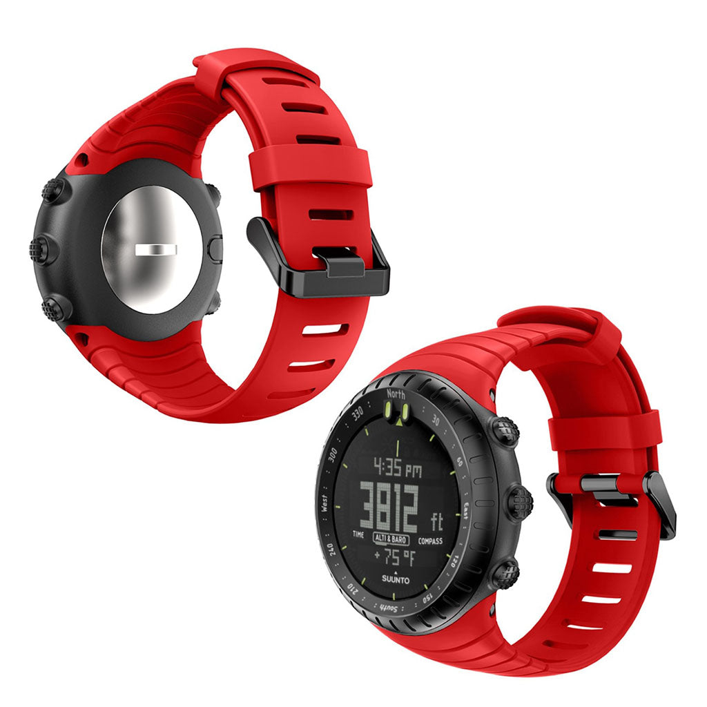 Alle tiders Suunto Core Silikone Rem - Rød#serie_4