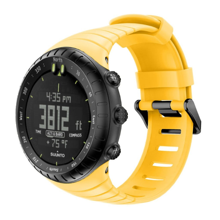 Alle tiders Suunto Core Silikone Rem - Gul#serie_5