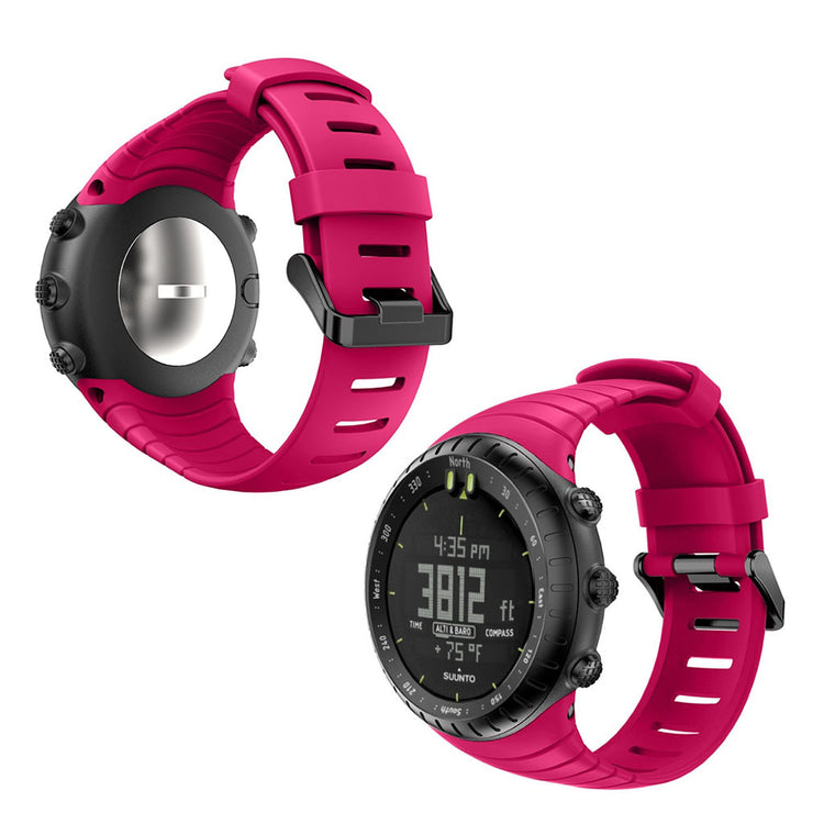 Alle tiders Suunto Core Silikone Rem - Pink#serie_8