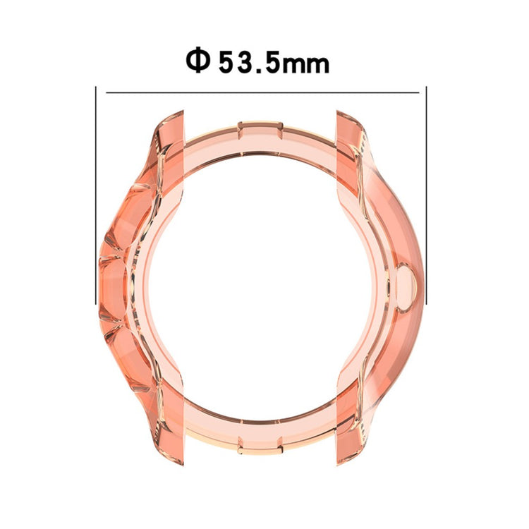 Universal Suunto Gennemsigtig Silikone Bumper  - Blå#serie_3