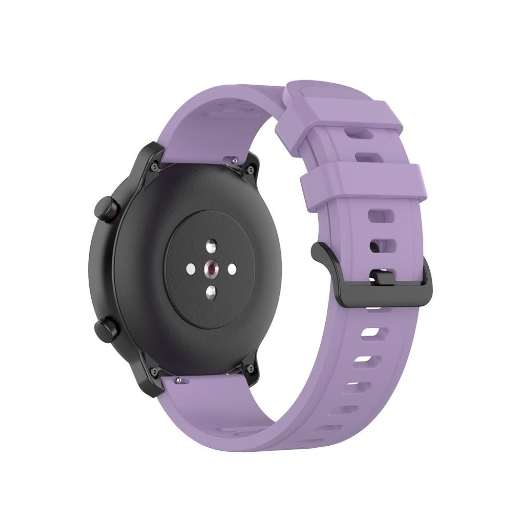 Vildt godt Amazfit GTR 47mm Silikone Rem - Lilla#serie_10