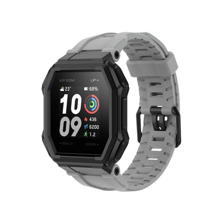 Super fantastisk Amazfit Ares Silikone Rem - Sølv#serie_7