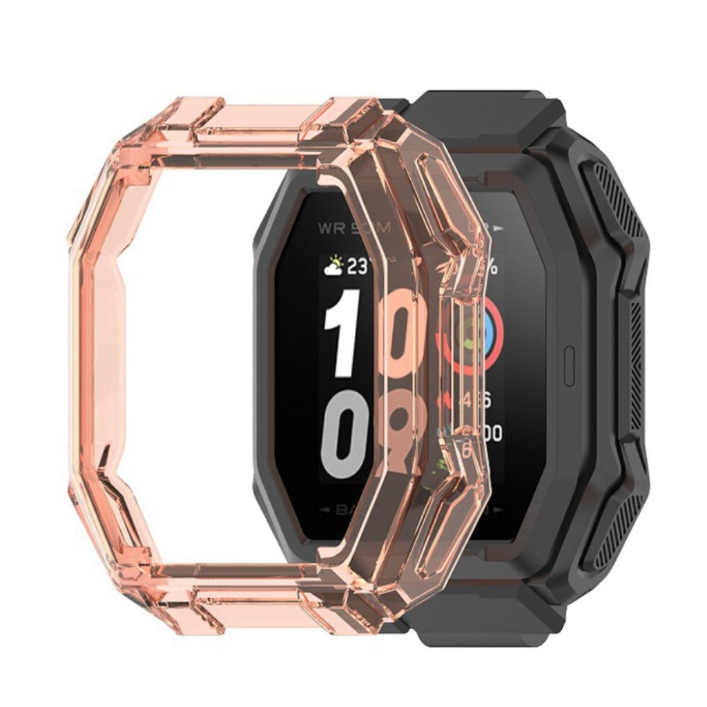 Amazfit Ares Gennemsigtig Silikone Bumper  - Orange#serie_2