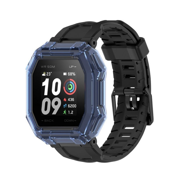 Amazfit Ares Gennemsigtig Silikone Bumper  - Blå#serie_4