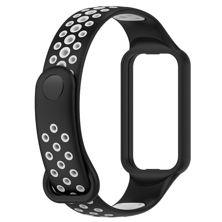 Mega flot Amazfit Band 7 Silikone Rem - Sølv#serie_3