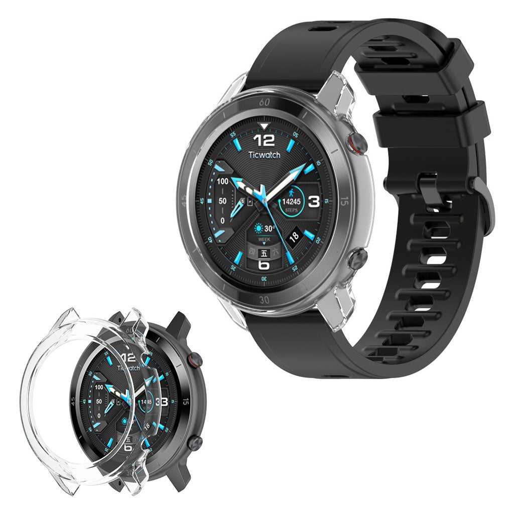 TicWatch GTX Gennemsigtig Silikone Bumper  - Gennemsigtig#serie_2