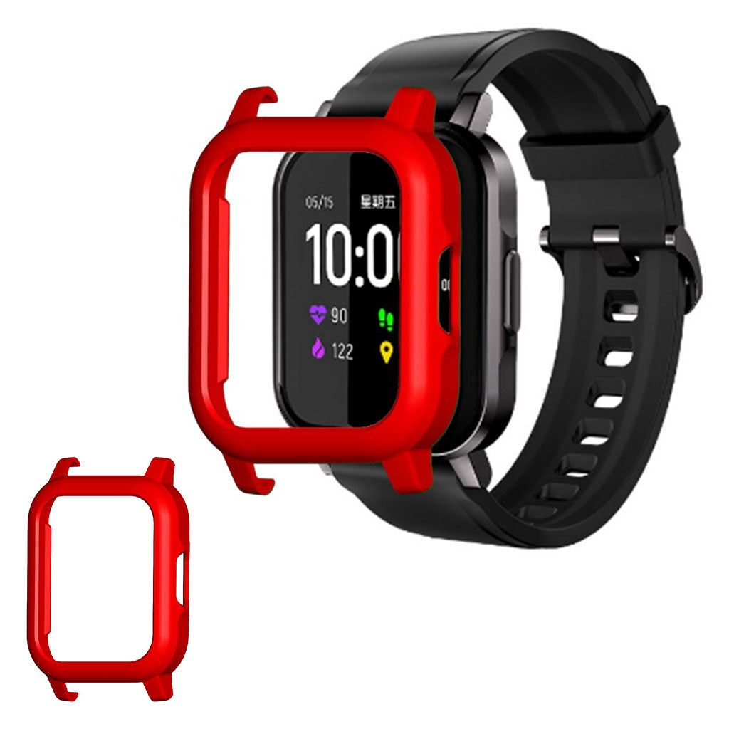 Haylou SmartWatch LS02 Enkel Silikone Bumper  - Rød#serie_6