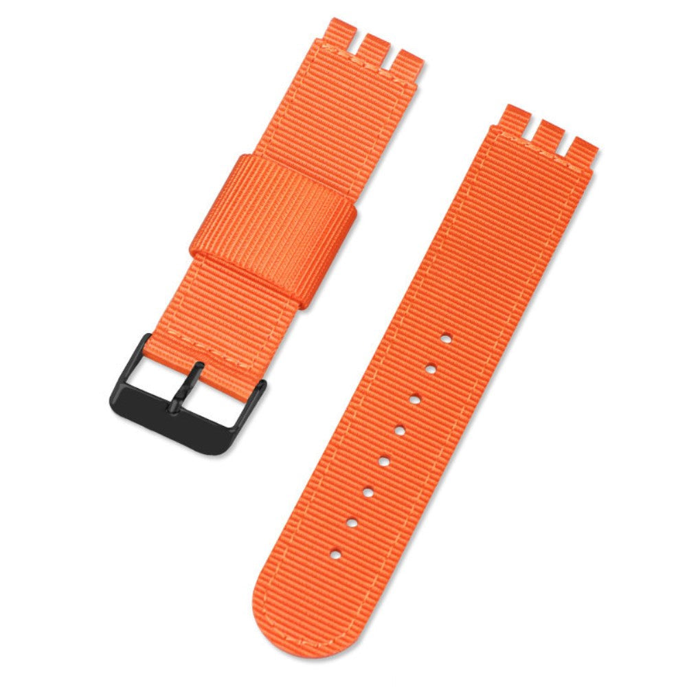 Mega kønt 17mm Nylon Rem - Orange#serie_6